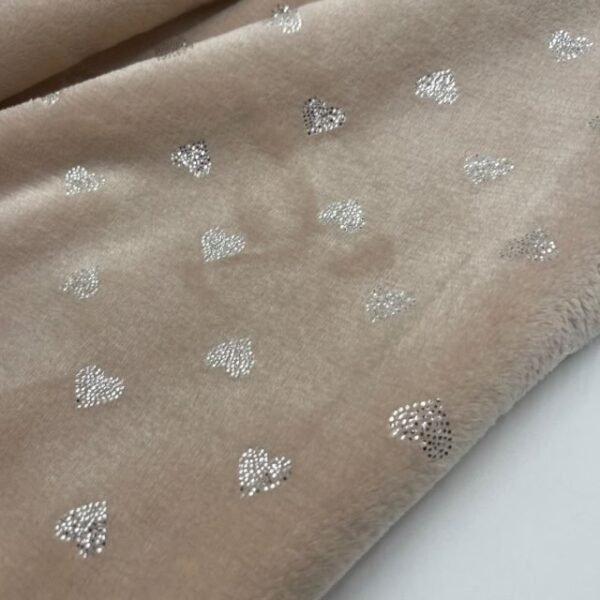 Coralina Glitter Small Hearts – Bege