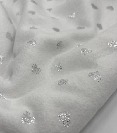 Coralina Glitter Small Hearts – Branco