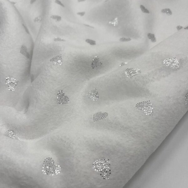 Coralina Glitter Small Hearts – Branco