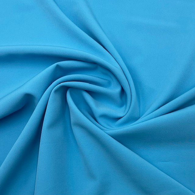 Crepe Compacto – Azul Turquesa