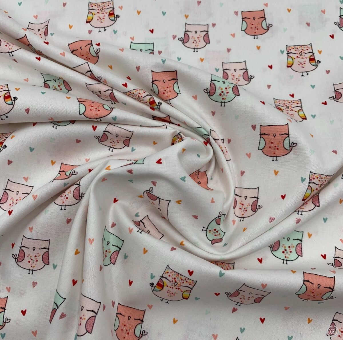 Popeline Mocho c/ Glitter – Branco - imagem 2