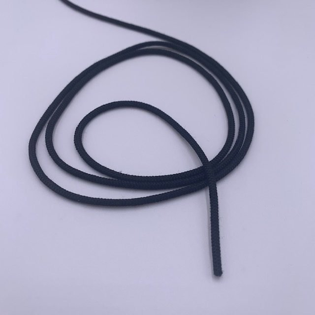Elástico Redondo – Preto 2mm