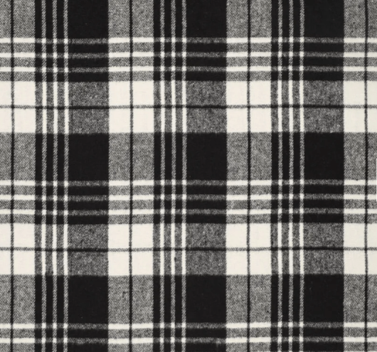 Fazenda Check Gullan – Preto / Branco