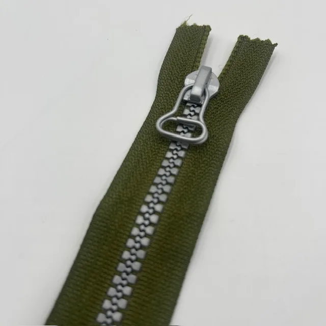 Fecho 6mm de 24 cm – Verde Tropa