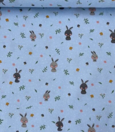 Flanela Rabbit – Azul