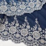 Ganga Bordado de Barra – Azul - imagem 4