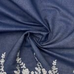 Ganga Bordado de Barra – Azul - imagem 3