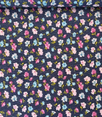 Ganga Camiseiro Flower – Azul
