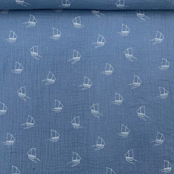 Musselina Boat – Azul