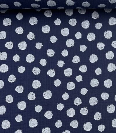 Musselina Dots – Azul