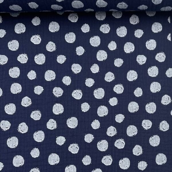 Musselina Dots – Azul