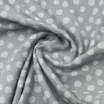 Musselina Dots – Cinzento Claro - imagem 2