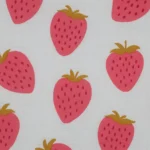 Musselina Big Strawberries – Crú