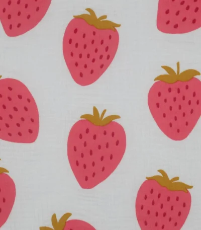 Musselina Big Strawberries – Crú