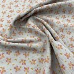 Musselina Floral – Rosa Bebé