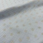 Musselina Foil Gold Circle – Azul - imagem 3