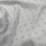 Musselina Foil Gold Circle – Branco - imagem 3