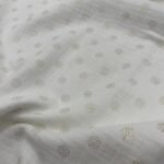Musselina Foil Gold Circle – Pérola - imagem 3