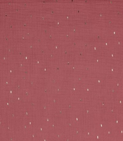 Musselina Foil Gold – Mauve