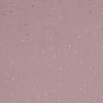Musselina Foil Gold – Rosa