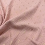 Musselina Foil Gold Rectangle – Rosa - imagem 3