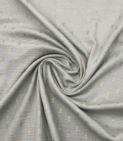 Musselina Foil Gold Rectangle – Verde