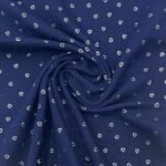 Musselina Silver Heart – Azul Marinho - imagem 2