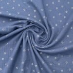 Musselina Silver Heart – Azul - imagem 2