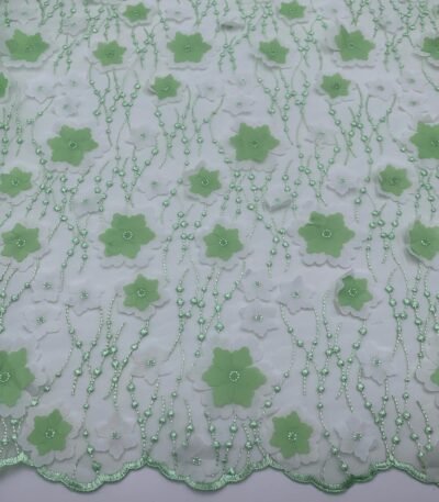Renda Flor 3D – Verde