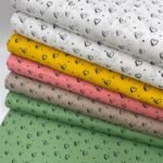 Popeline Corações – Branco - imagem 3