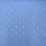 Musselina Foil Gold Rectangle – Azul - imagem 2