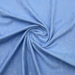 Musselina Foil Gold Rectangle – Azul