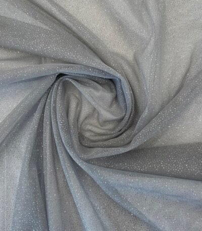 Tule Glitter – Cinzento/Silver