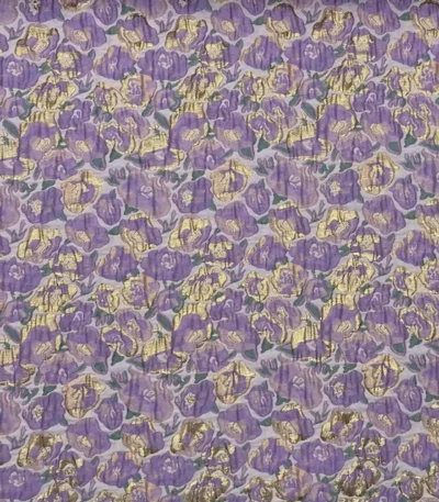 Jacquard / Brocado Leo – Lilás