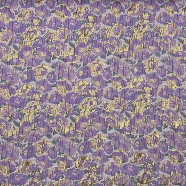 Jacquard / Brocado Leo – Lilás