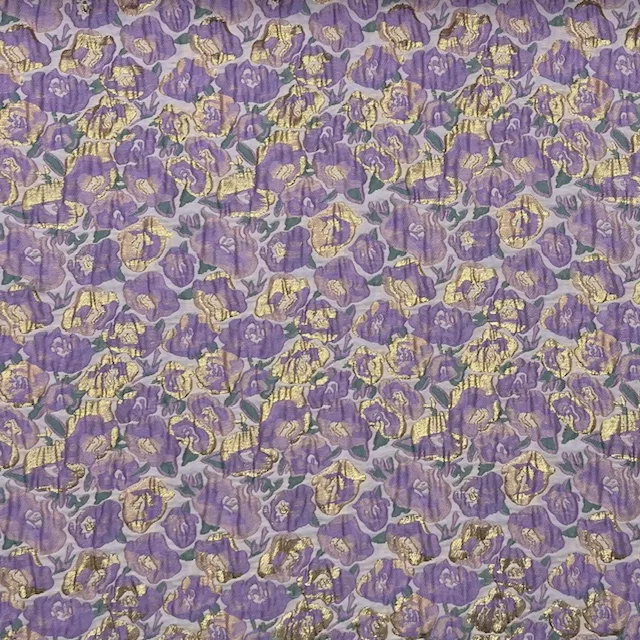 Jacquard / Brocado Leo – Lilás