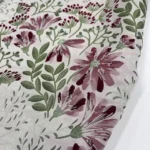 Jacquard Leaves and Flowers – Verde - imagem 3