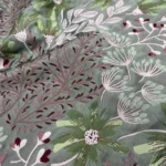 Jacquard Leaves and Flowers – Verde - imagem 7