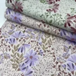 Jacquard Leaves and Flowers – Verde - imagem 8