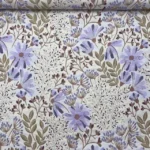 Jacquard Leaves and Flowers – Azul