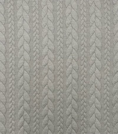 Jersey Jacquard Entrançado Acolchoado – Bege