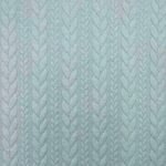 Jersey Jacquard Entrançado Acolchoado – Verde Menta