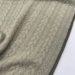 Jersey Jacquard Entrançado Acolchoado – Verde Tropa - imagem 3