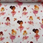 Jersey Orgânico Digital Bailarinas – Branco