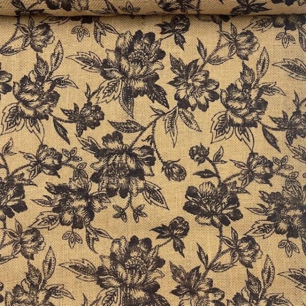 Juta Estampada Flowers