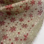 Juta Estampada Glitter Snow - imagem 3
