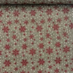 Juta Estampada Glitter Snow