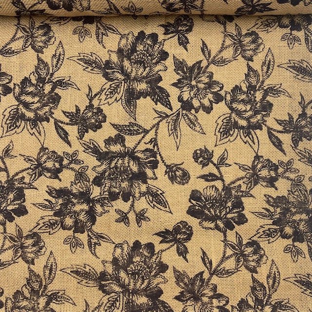 Juta Estampada Flowers