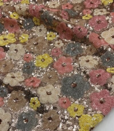 Lantejoula Flower – Dourado