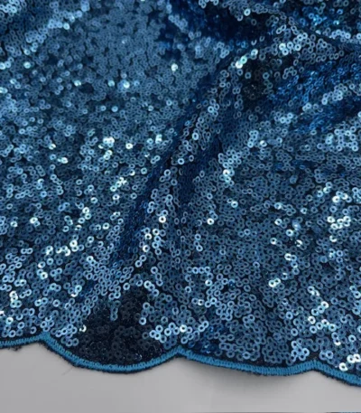 Lantejoula Shine c/ Terminação – Azul